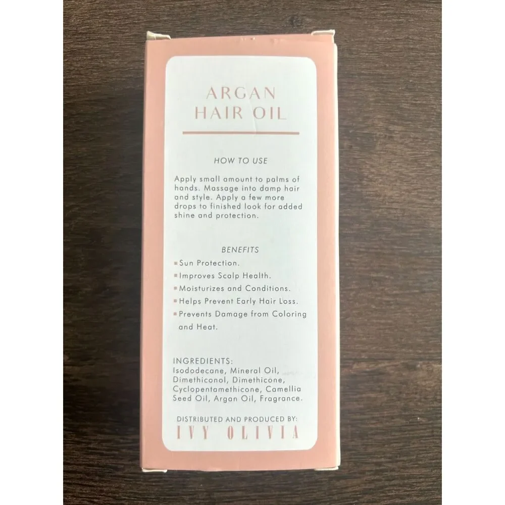 Ivy Olivia - 3.4 oz - Restorative Moroccan - Argan Hair Oil - New! - Picture 2 of 2